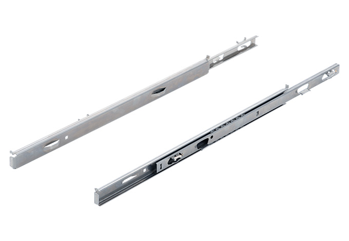 Telescopic rails